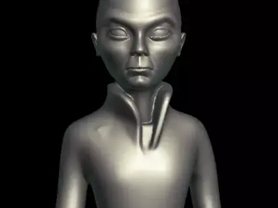 Roswell Alien 3D print model