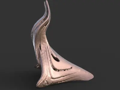 Art Novo Modern art ornament  3D model