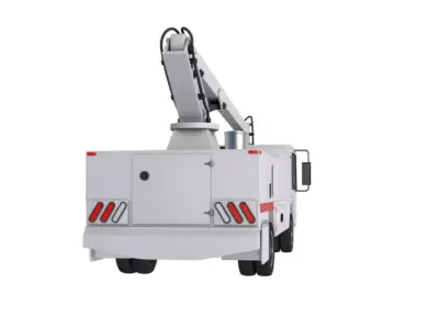 Aircraft Deicing Vehicle 3D model