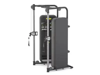 Technogym Dual Adjustable Pulley Performance 3D model