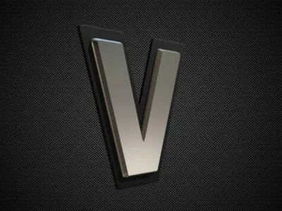 valtra logo 3D model
