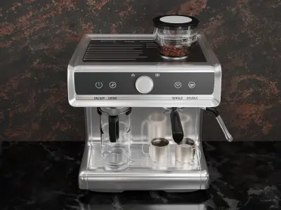 Barsetto Commercial Coffee Maker Machine 3D model