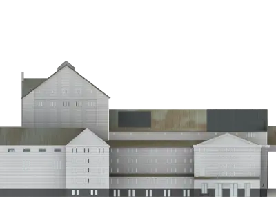 Theatre Duisburg 3D model