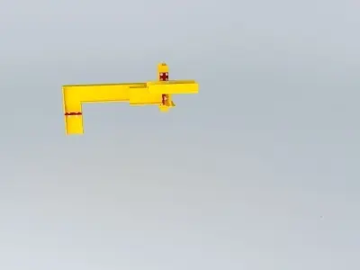IPE 120 connection Free 3D model