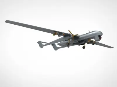 TAI Anka Turkish Drone UAV 3D model