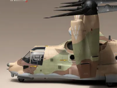 V-22 Osprey IAF 3D model