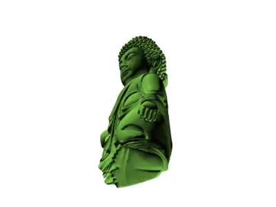 Buddha statue 3D print model