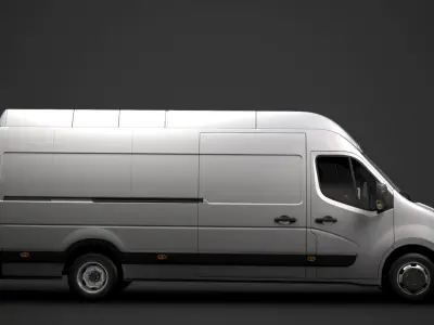 Opel Movano L4H3 Van 2020 3D model