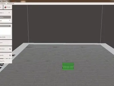 Chinese historic building 3D print model