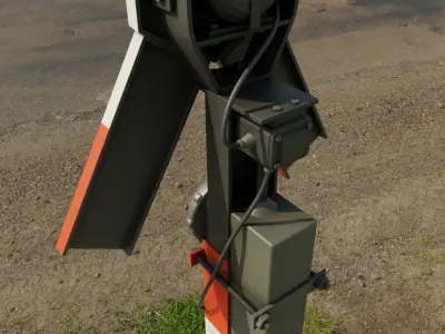 Andreaskreuz Version 2 High-Poly 3D model