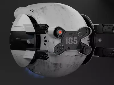 Oblivion Battle Drone 3D model