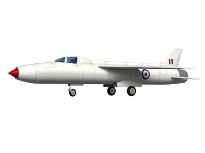 Supermarine type553 3D model