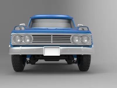 Toyota truck 3D model