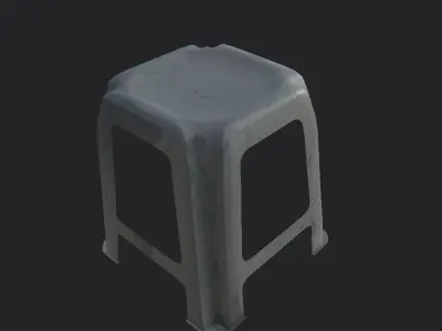 Stools stool Free low-poly 3D model