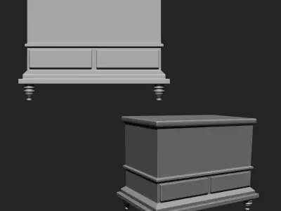 Wooden Object Collection IMM Brush Pack 21 in One 3D model