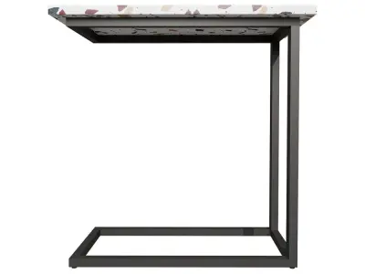 Terrazzo x Carrie Side Table Free low-poly 3D model