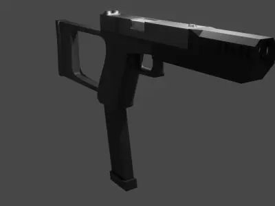 Customizable Glock Free 3D model