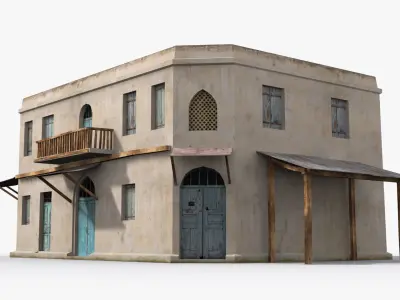 Arab xx27 Low-poly 3D model