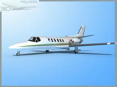 Falcon3D Citation V C560 F15 3D model