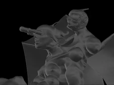 Imaraz - High and Low Poly Free low-poly 3D model