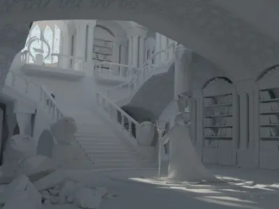  scene magic library 3D model