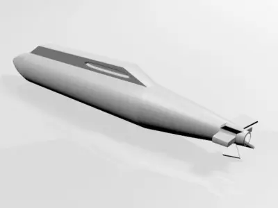 Missile 04 3D model