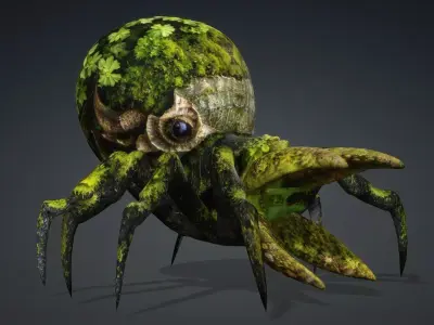 Spider Monster-V1c 3D model