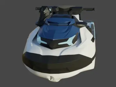 Ski-Jet 3D model