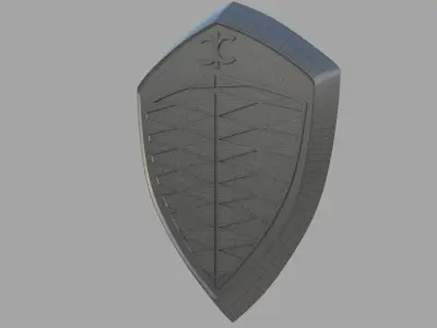  Koenigsegg Emblem Free 3D model