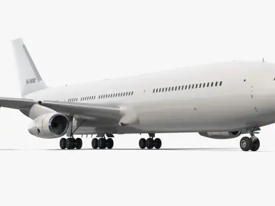 Ilyushin IL-96-400 3D model
