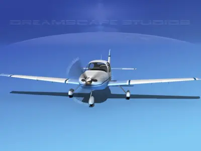 Cirrus SR22 V05 3D model