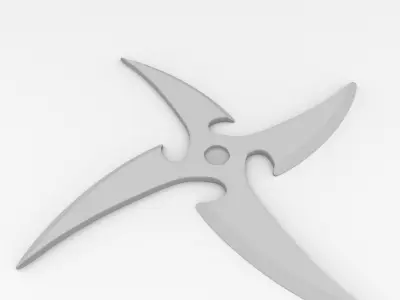Shuriken V1 3D model