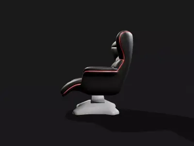 Gaming chair Free low-poly 3D model