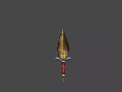 Zeloeman Sword A 54 Low-poly 3D model