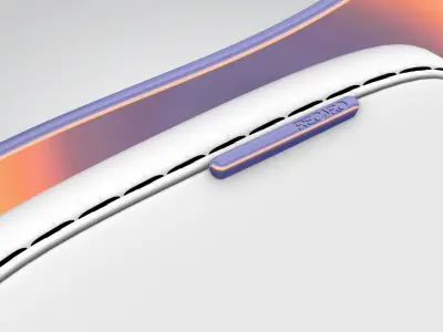  RECARO podium cf 3d model Low-poly 3D model