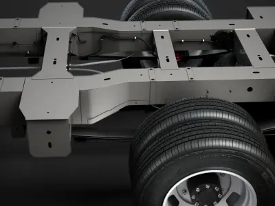 Renault Master CrewCab DW E30 Chassis 2010 3D model