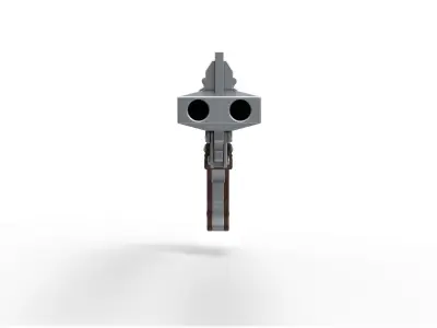 Tobias Beckett Blaster RSKF-44 from Solo A Star Wars story 3D model