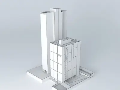 Empire Building Blocks A and B Free 3D model