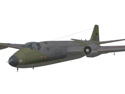 English Electric Canberra B6 3D model