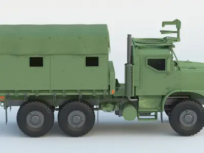 MTVR MK23 Standard Military Truck 3D model