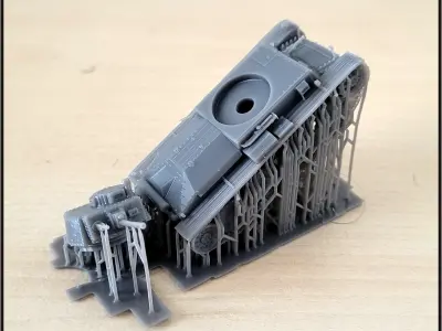 Panzer 38t Ausf G - miniatures tabletop scenery 3D print model