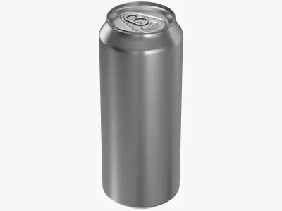 Standard Aluminum Can 500ML 3D model
