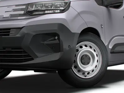 Peugeot e Partner SWB 2024 3D model