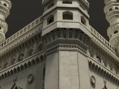 Charminar 3D model