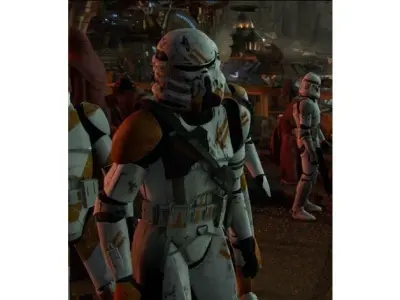 HELMET AIRBORNE TROOPER 3D model