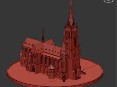 St Francis de Sales Church 3D model