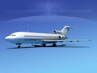 Boeing C-22A USAF 2 3D model