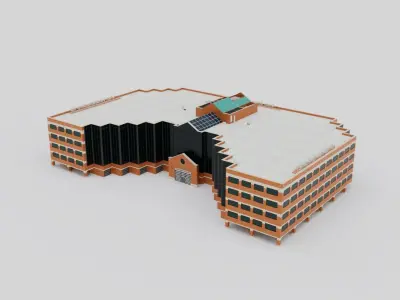 Brewery Park office complex 3D model