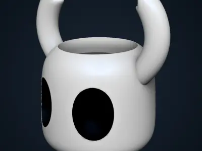 Hollow Knight 3D Flower Pot 3D print model