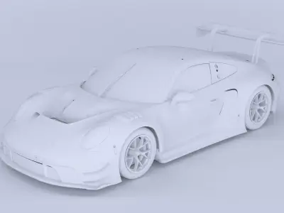 Porsche 911 GT3 R EVO 2026 3D model